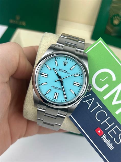 rolex tiffany blue 41 discontinued